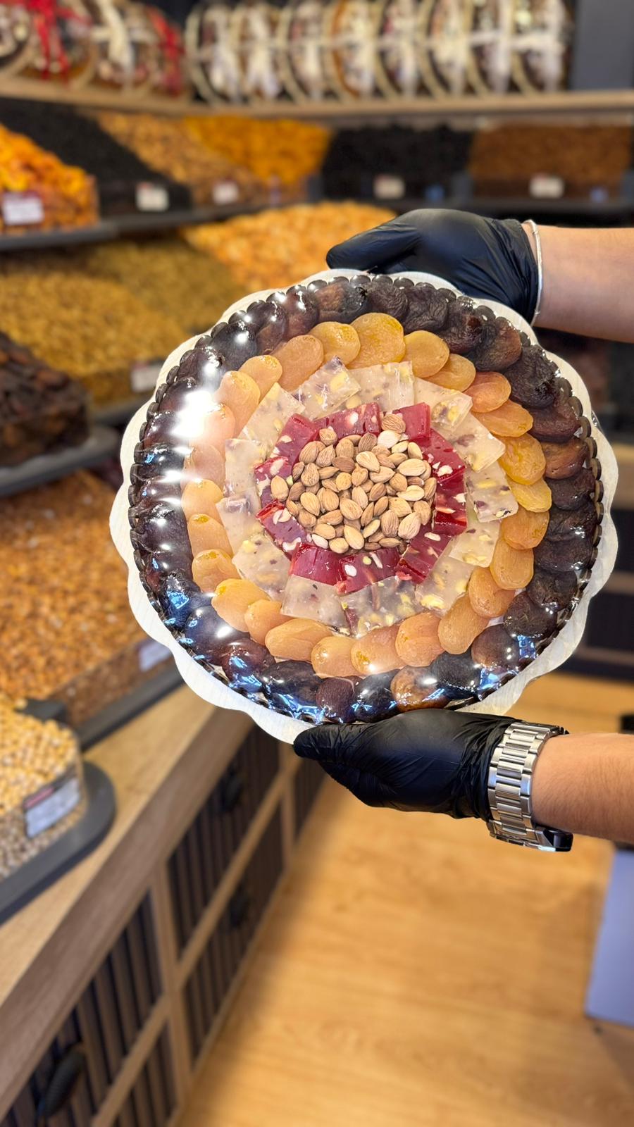 Yuvarlak Hediyelik Sepet 4 No