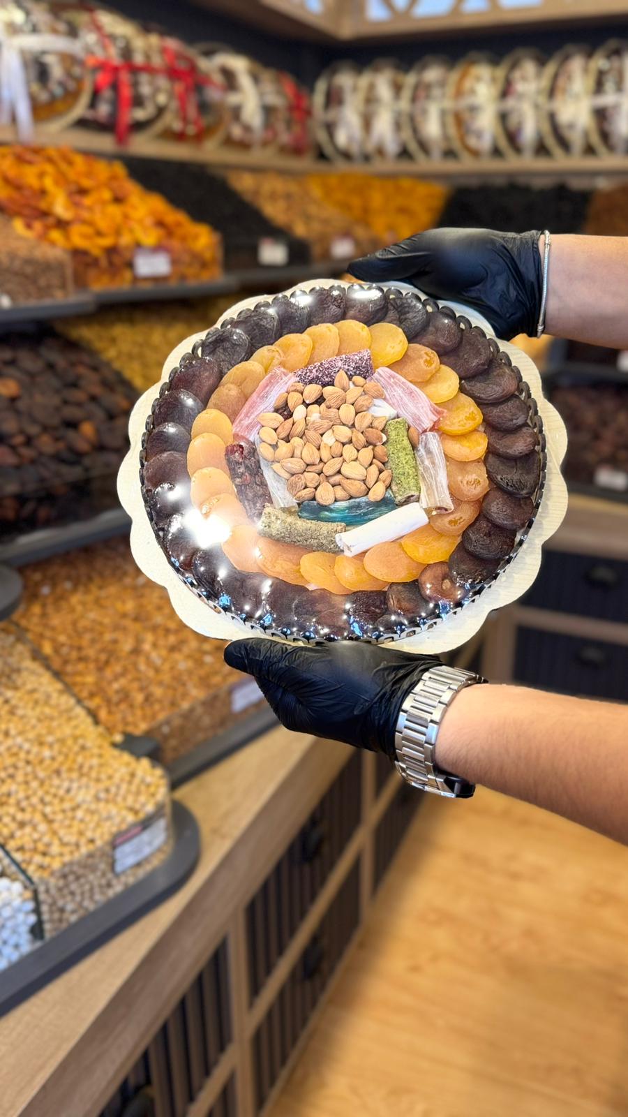 Yuvarlak Hediyelik Sepet 3 No