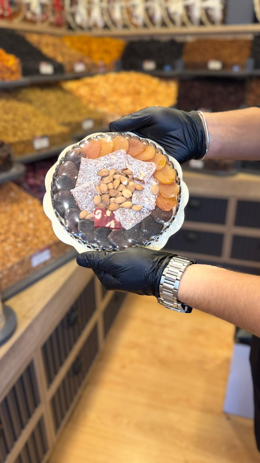 Yuvarlak Hediyelik Sepet 1 No